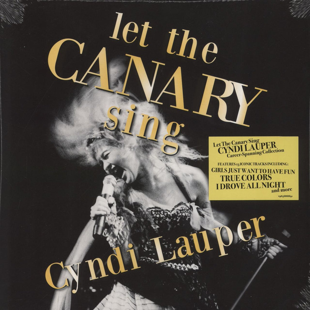 Cyndi Lauper Let The Canary Lauper - Sealed UK vinyl LP album (LP record) 19658888891