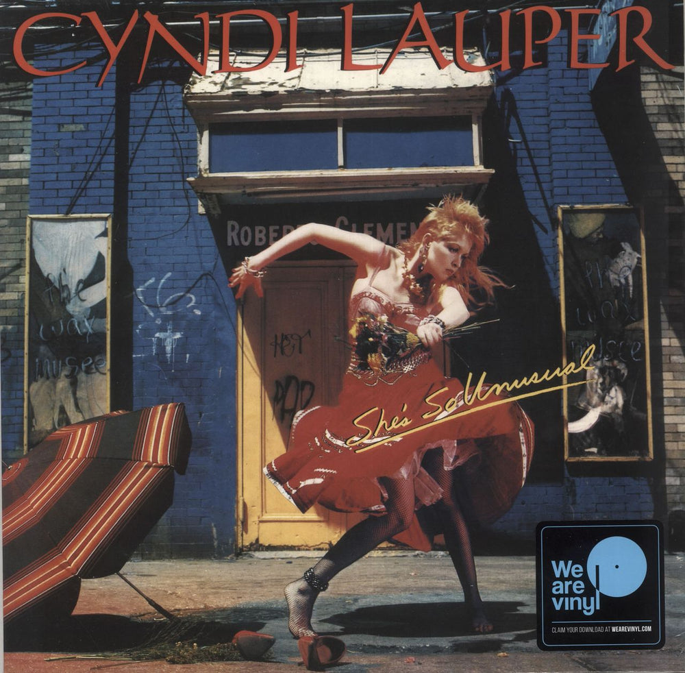 Cyndi Lauper She's So Unusual - Sealed UK vinyl LP album (LP record) 19075983811