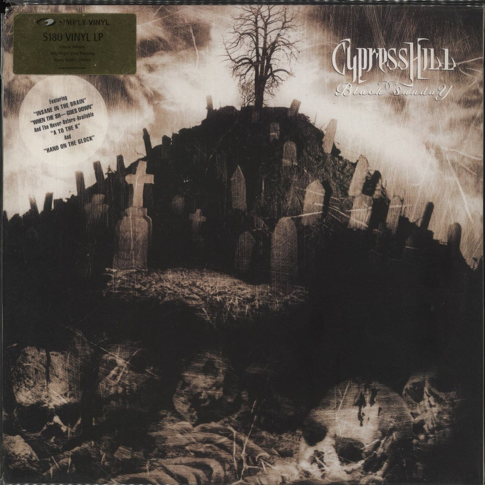 Cypress Hill Black Sunday - 180gm UK 2-LP vinyl record set (Double LP Album) SVLP376