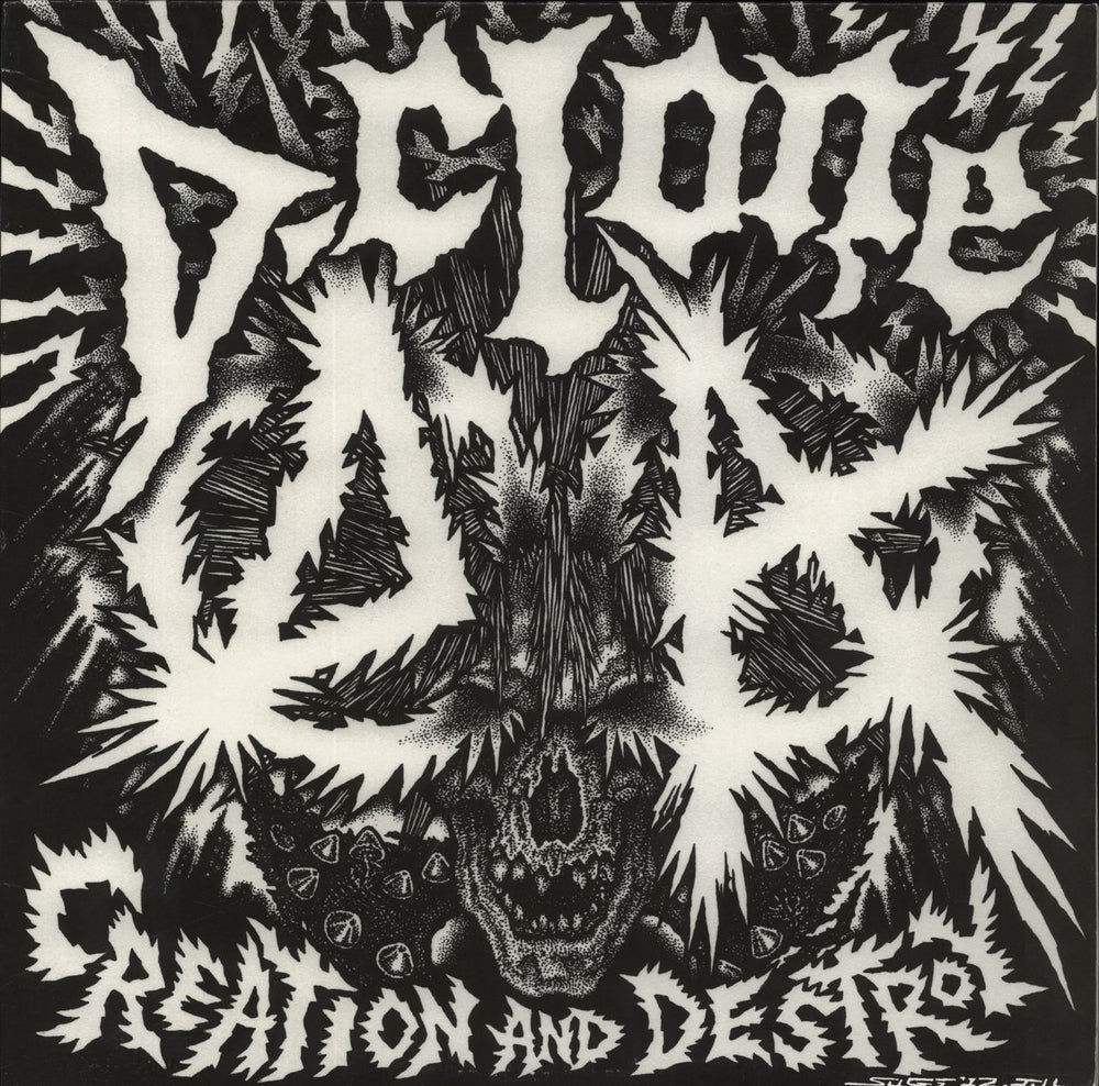 D-clone Creation And Destroy Italian 12" vinyl single (12 inch record / Maxi-single) AG92