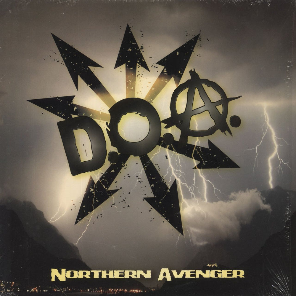D.O.A. Northern Avenger US vinyl LP album (LP record) SDR-0079