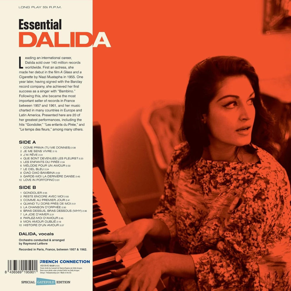 Dalida Essential Dalida - 180 Gram Virign Vinyl - Sealed UK vinyl LP album (LP record) DLDLPES847171