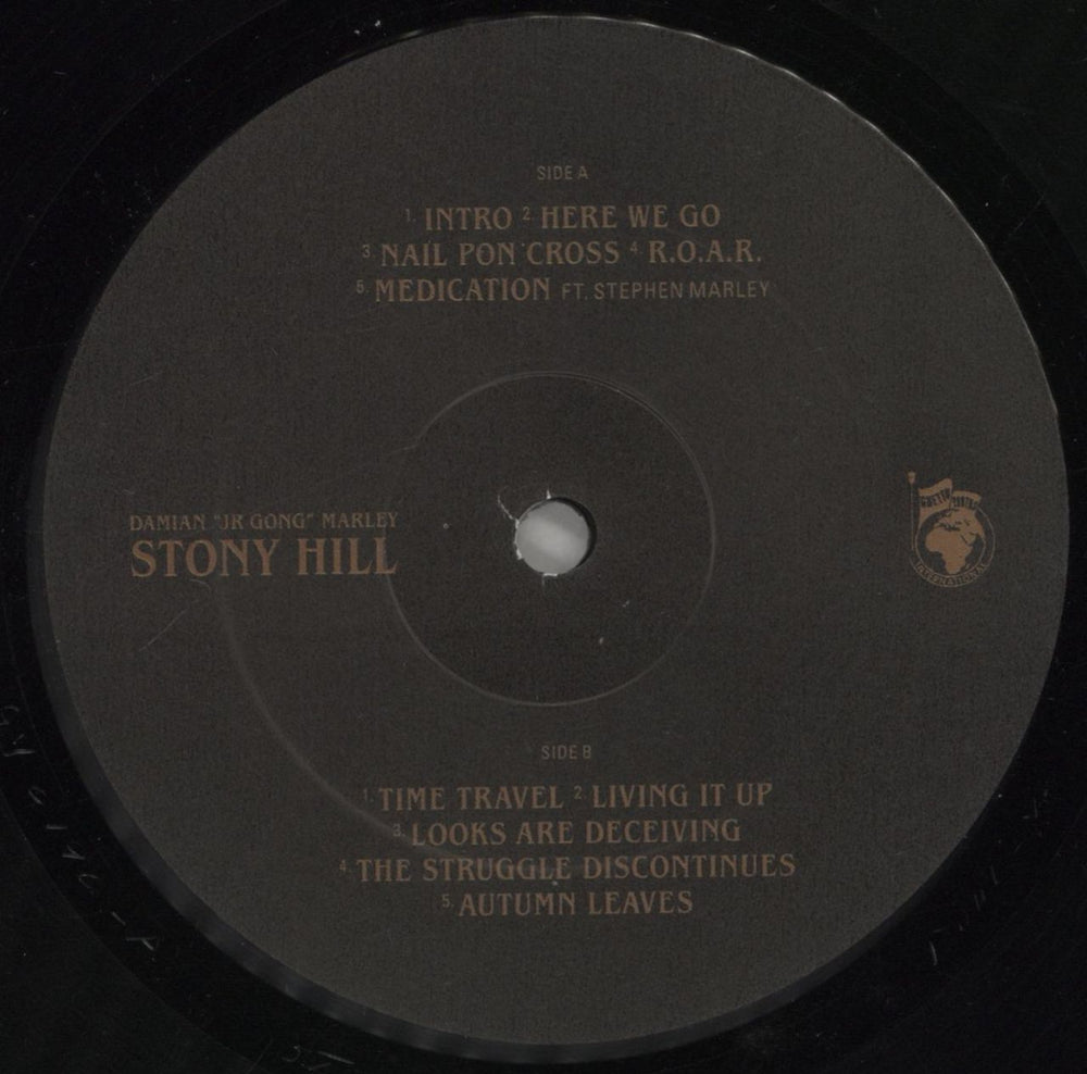 Damian 'Jr. Gong' Marley Stony Hill US 2-LP vinyl record set (Double LP Album) DNR2LST861337