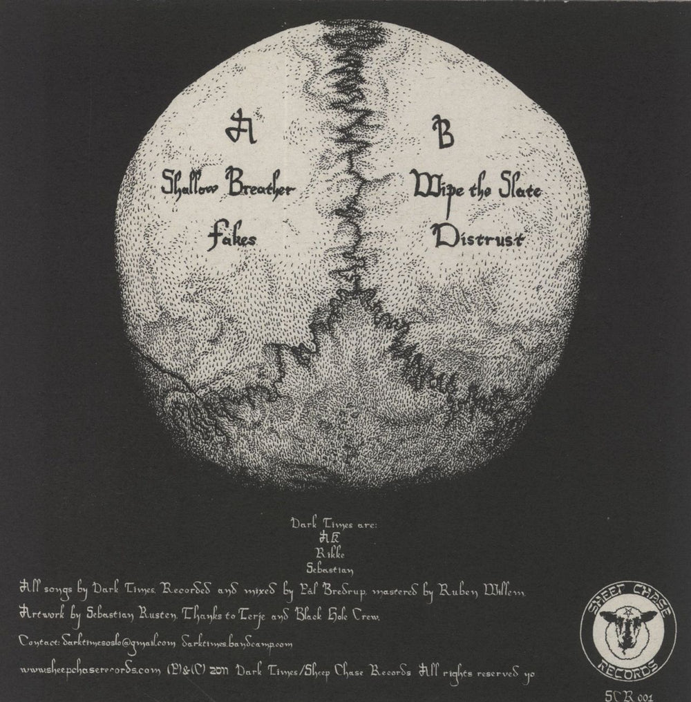 Dark Times Dark Times Norwegian 7" vinyl single (7 inch record / 45)