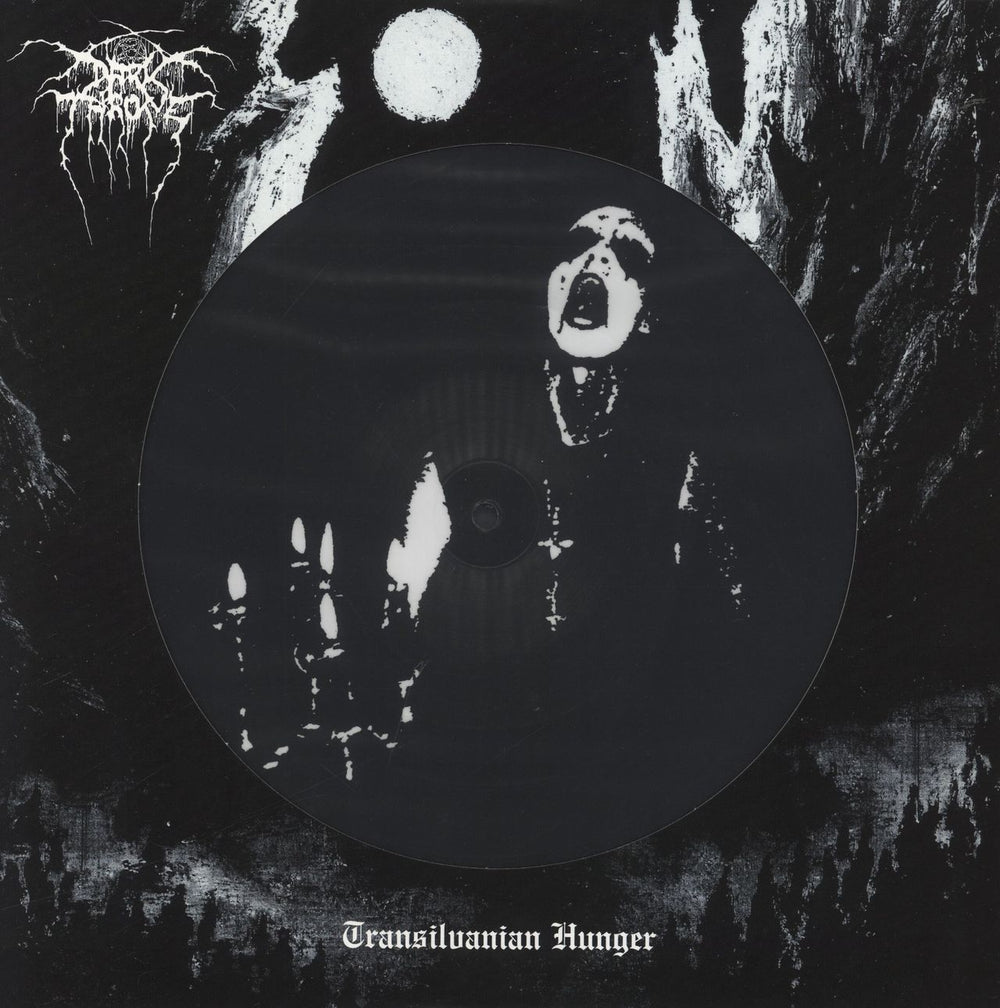 Darkthrone Transilvanian Hunger UK picture disc LP (vinyl picture disc album) VILELP682