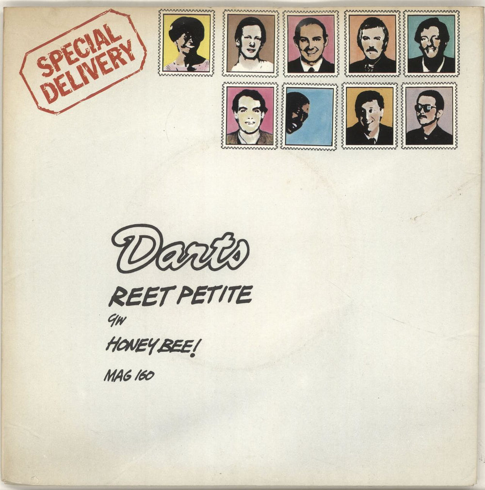 Darts Reet Petite - White sleeve UK 7" vinyl single (7 inch record / 45) MAG160