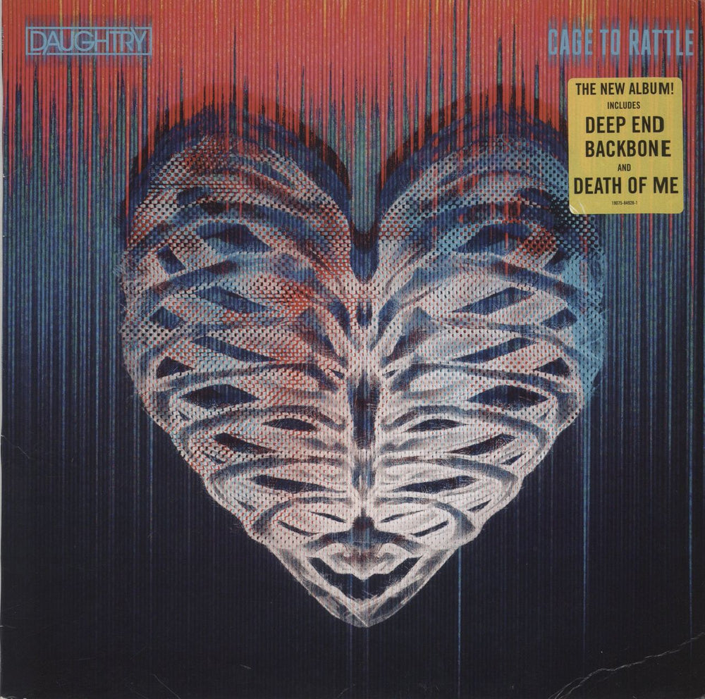 Daughtry Cage To Rattle UK vinyl LP album (LP record) 19075-84928-1