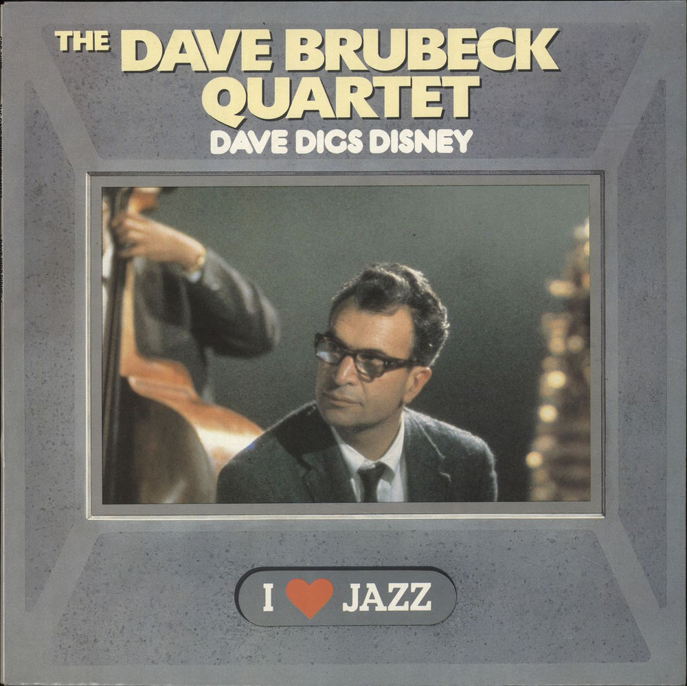Dave Brubeck Dave Digs Disney Dutch vinyl LP album (LP record) CBS21060