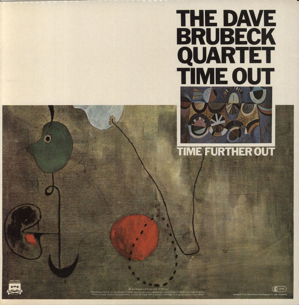 Dave Brubeck Time Out / Time Further Out UK 2-LP vinyl record set (Double LP Album)