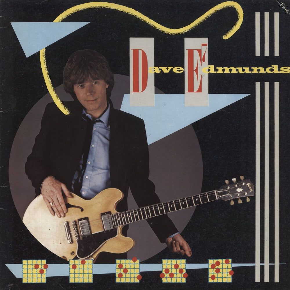 Dave Edmunds D.E. 7th UK vinyl LP album (LP record) FA4130901