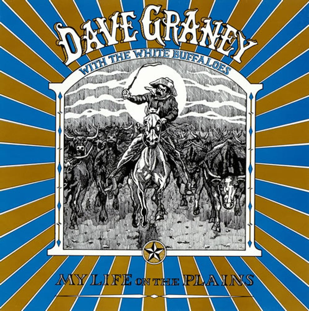 Dave Graney My Life On The Plains UK vinyl LP album (LP record) FIRELP20