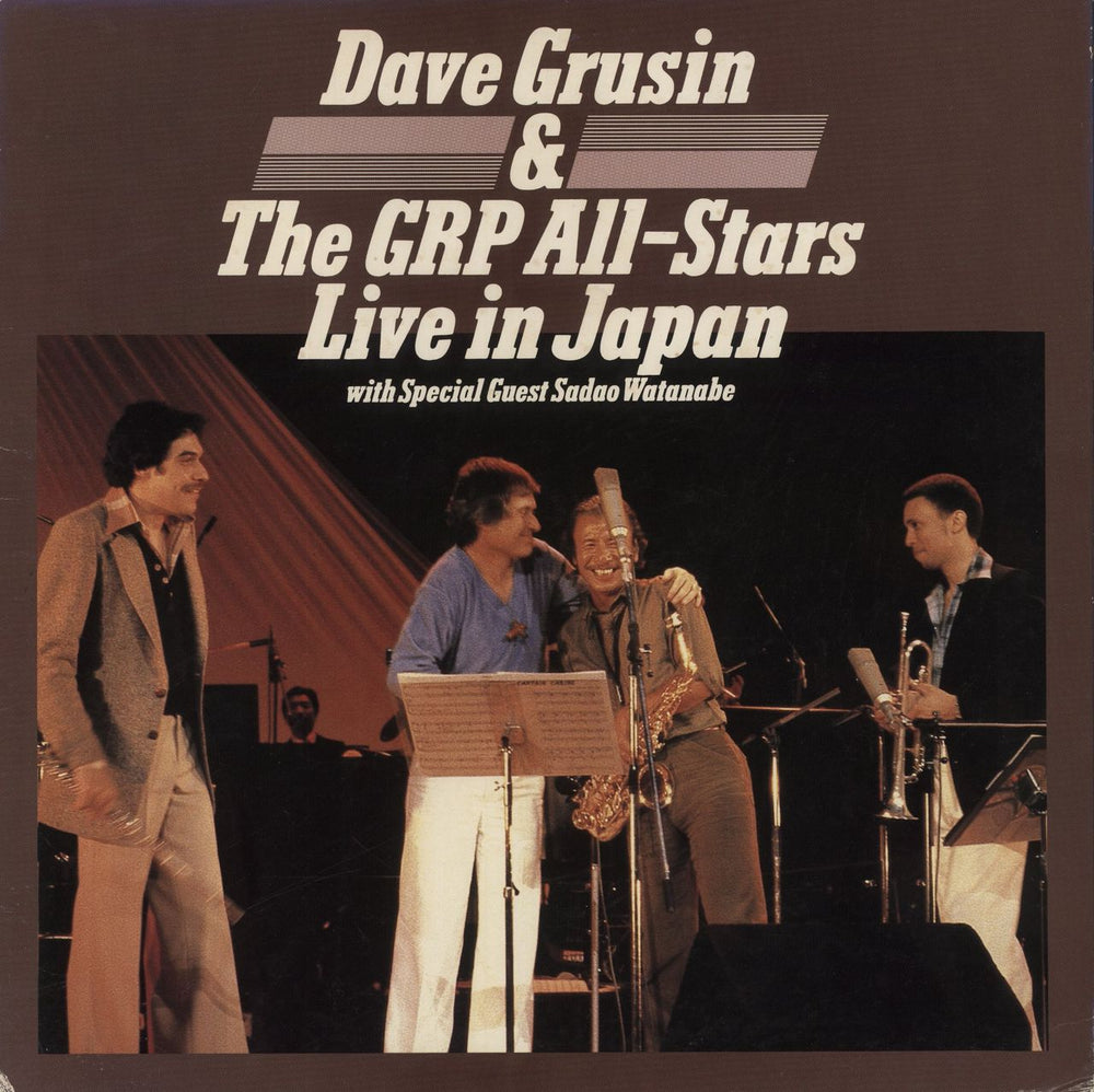 Dave Grusin Live In Japan Japanese vinyl LP album (LP record) VIJ-6338