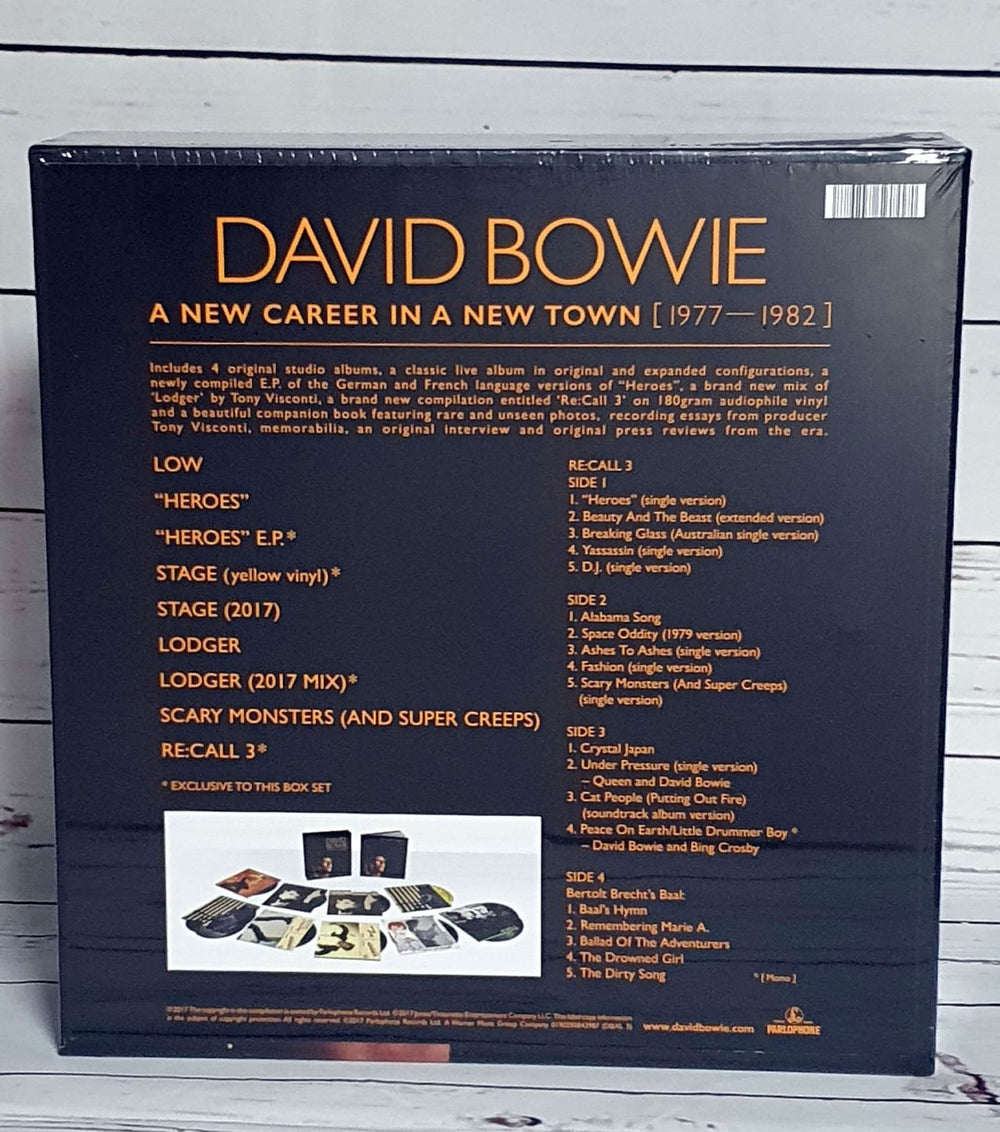 David Bowie A New Career In A New Town (1977-1982) - 12xLP - Sealed UK Vinyl Box Set BOWVXAN749802