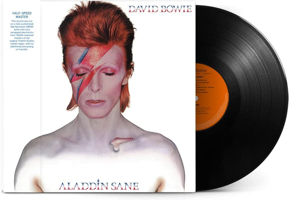 David Bowie Aladdin Sane - 50th Anniversary Half Speed Master - Sealed UK vinyl LP album (LP record) DBAS50