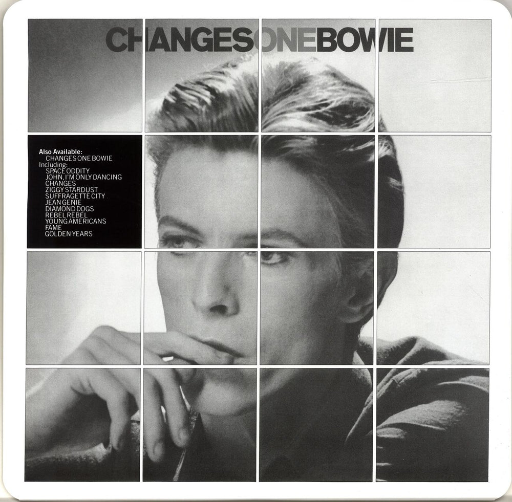 David Bowie Changes Two: Blue + Black Vinyl UK 2-LP vinyl record set (Double LP Album)