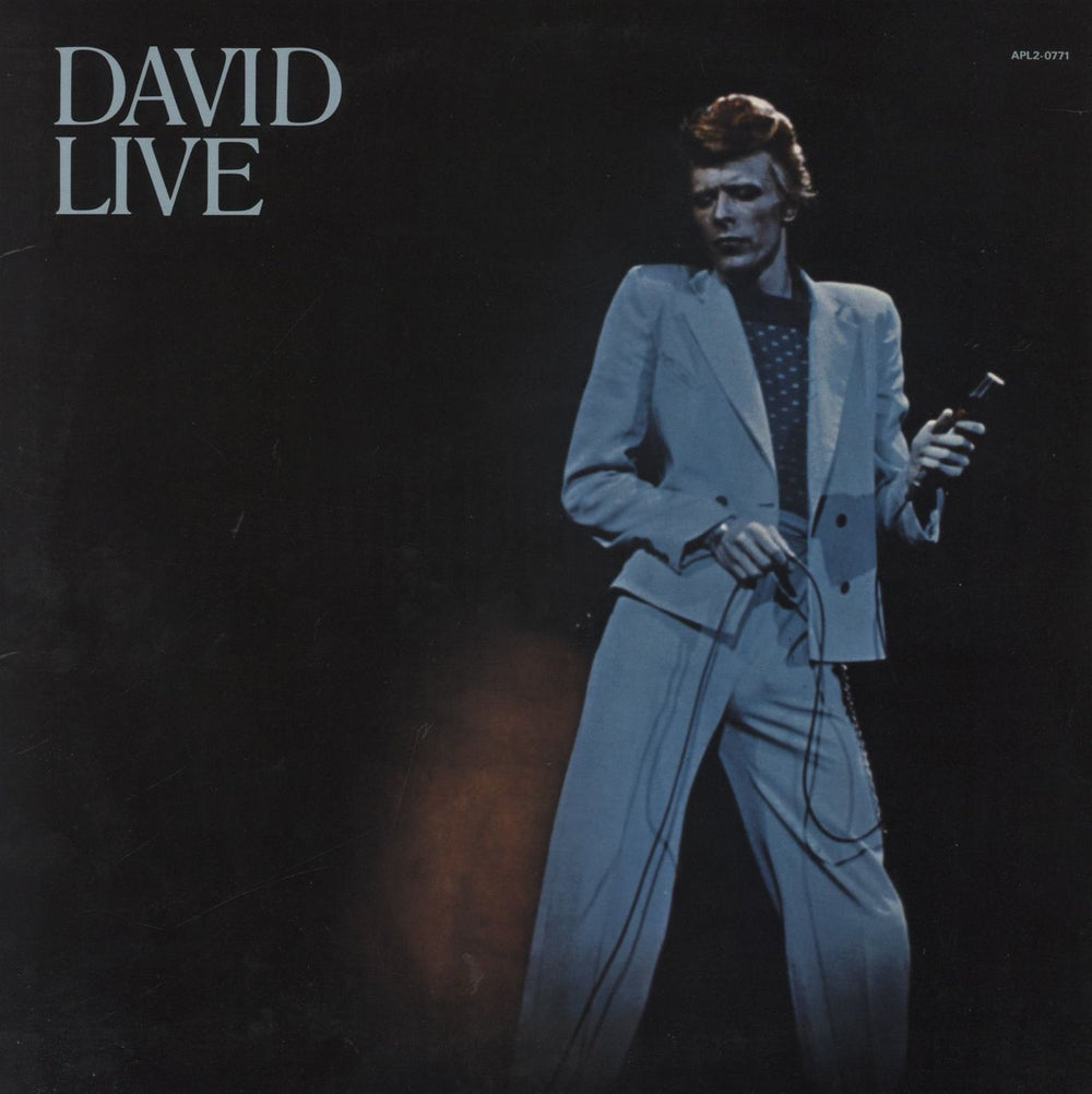 David Bowie David Live - 1st UK 2-LP vinyl record set (Double LP Album) APL2-0771