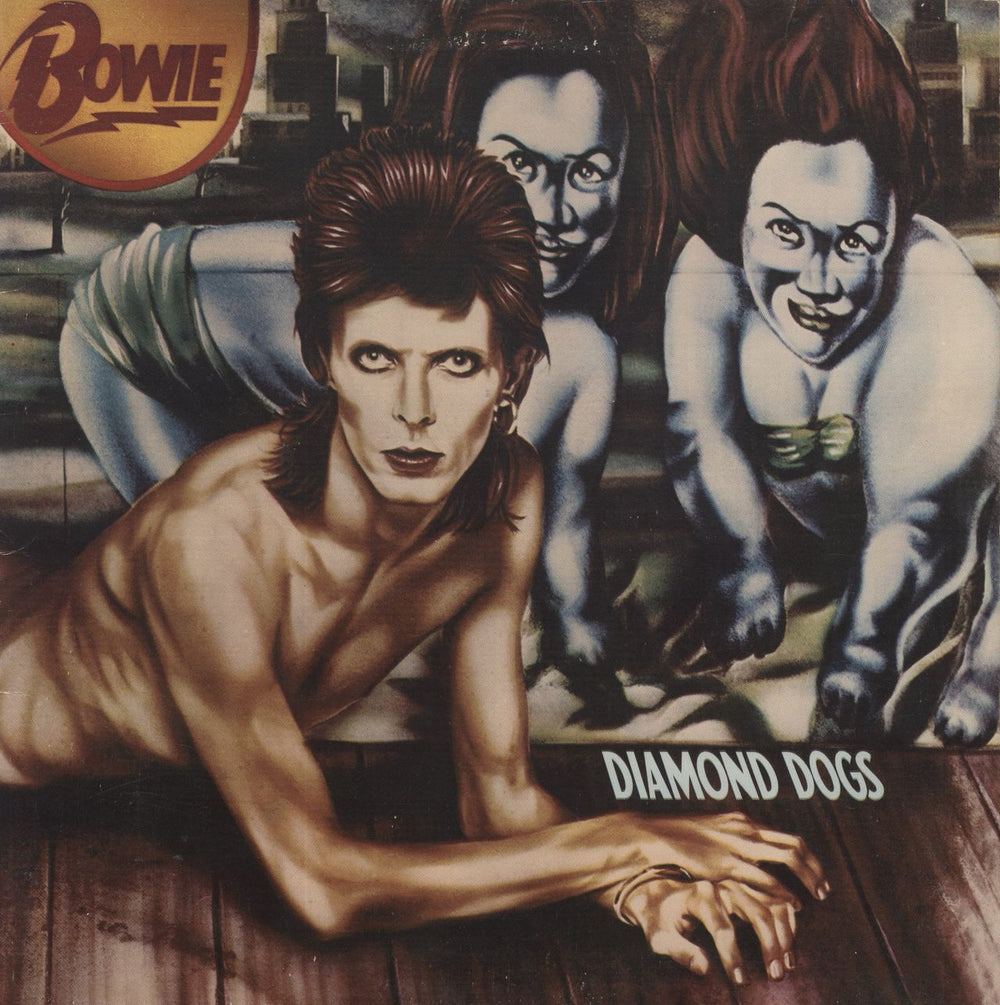 David Bowie Diamond Dogs - 1st - Interpak - EX UK vinyl LP album (LP record) APL1-0576