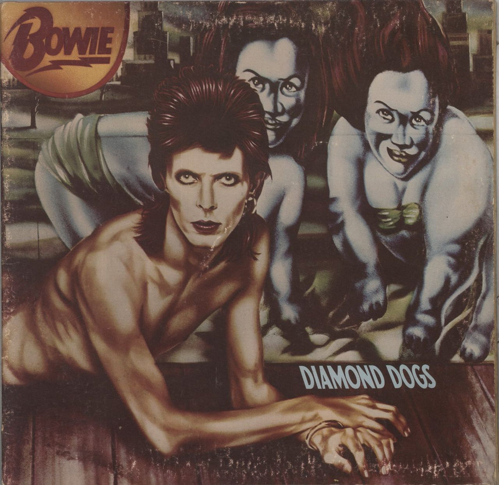 David Bowie Diamond Dogs Canadian vinyl LP album (LP record) CPL1-0576