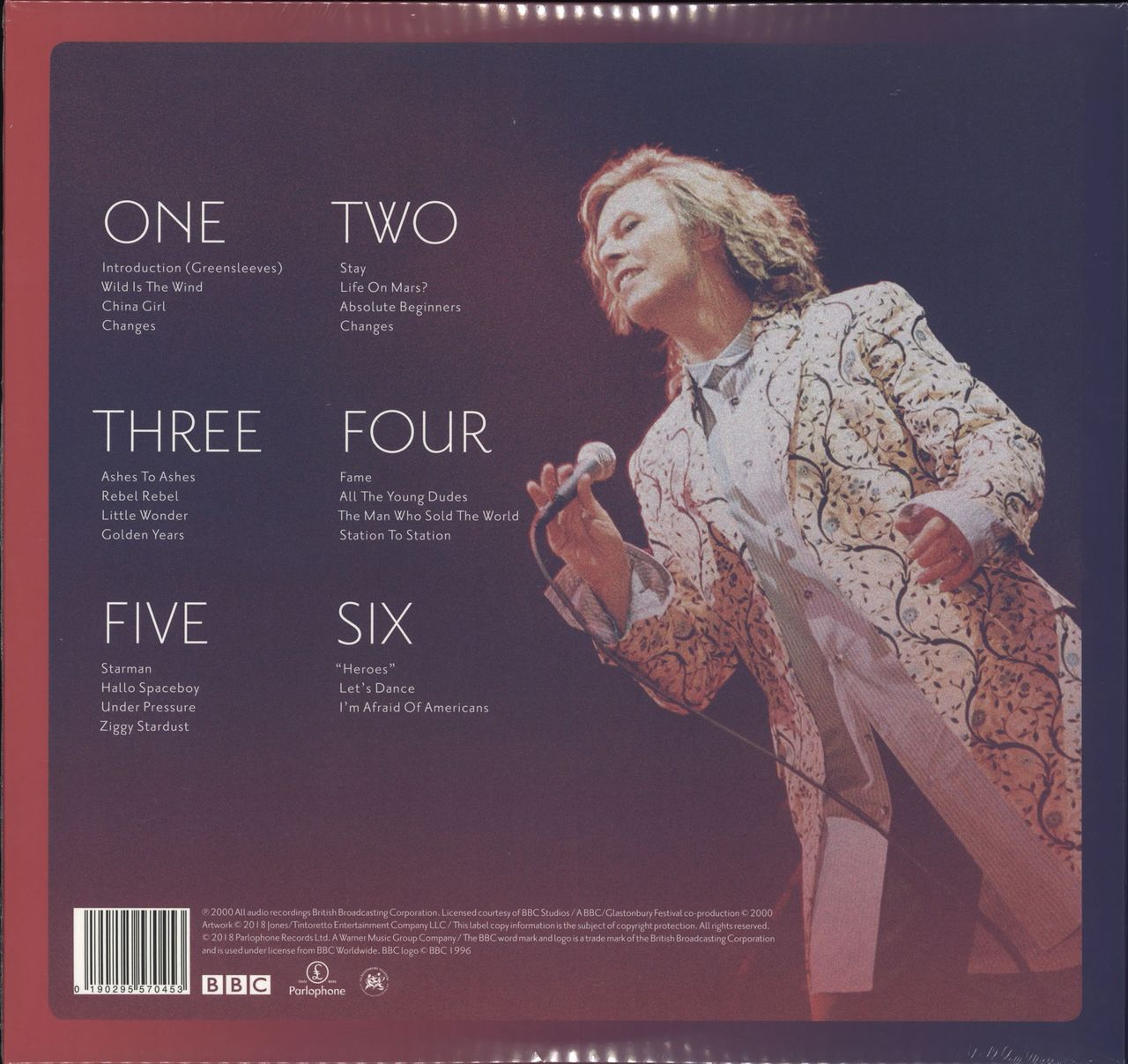 レア⭐︎Bowie Glastonbury 2000 デビットボウイレコード LP レア⭐︎Bowie Glastonbury 2000 デビットボウイレコード LP 【公式通販】