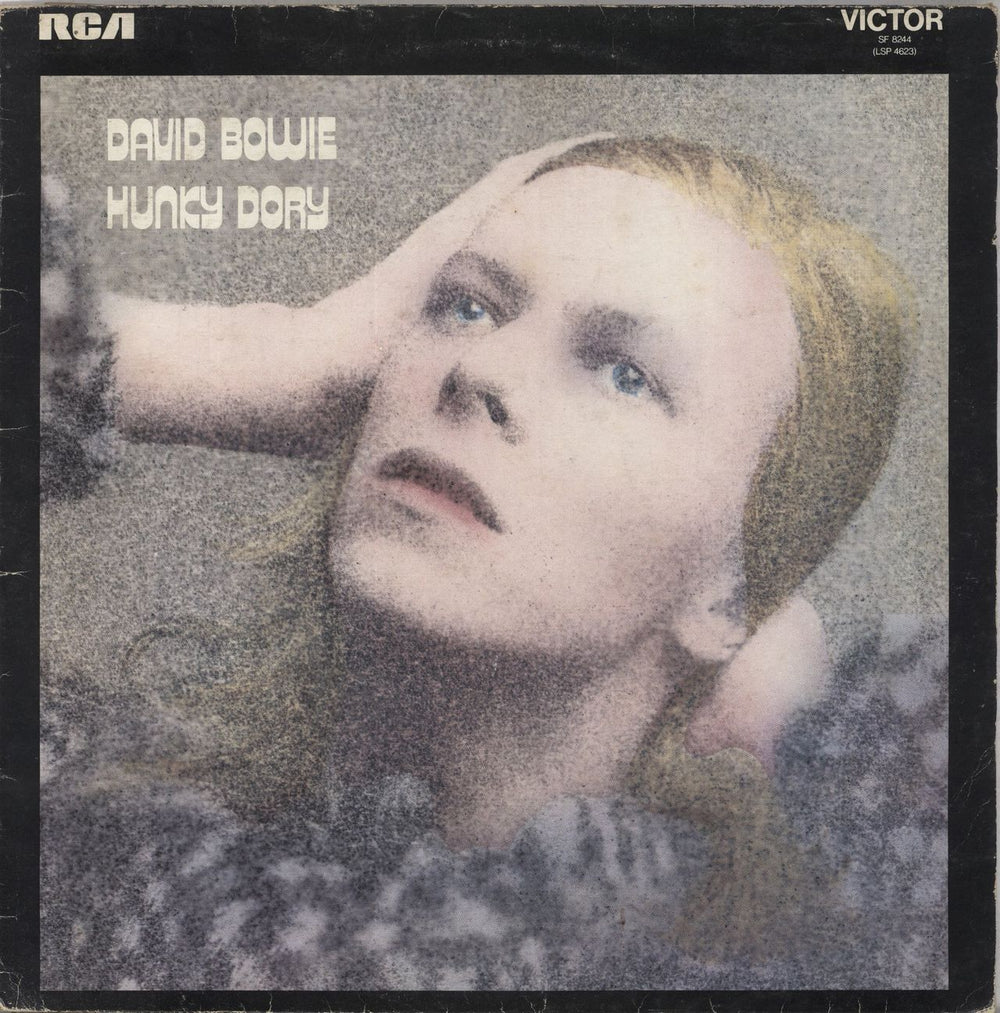 David Bowie Hunky Dory - 1st (d) + Insert - VG UK vinyl LP album (LP record) SF8244