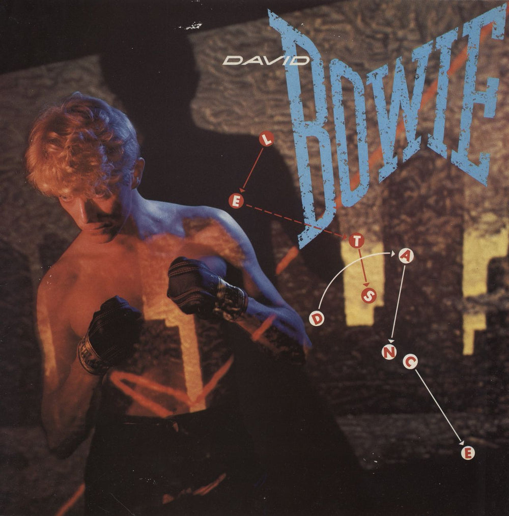 David Bowie Let's Dance - EX UK vinyl LP album (LP record) AML3029