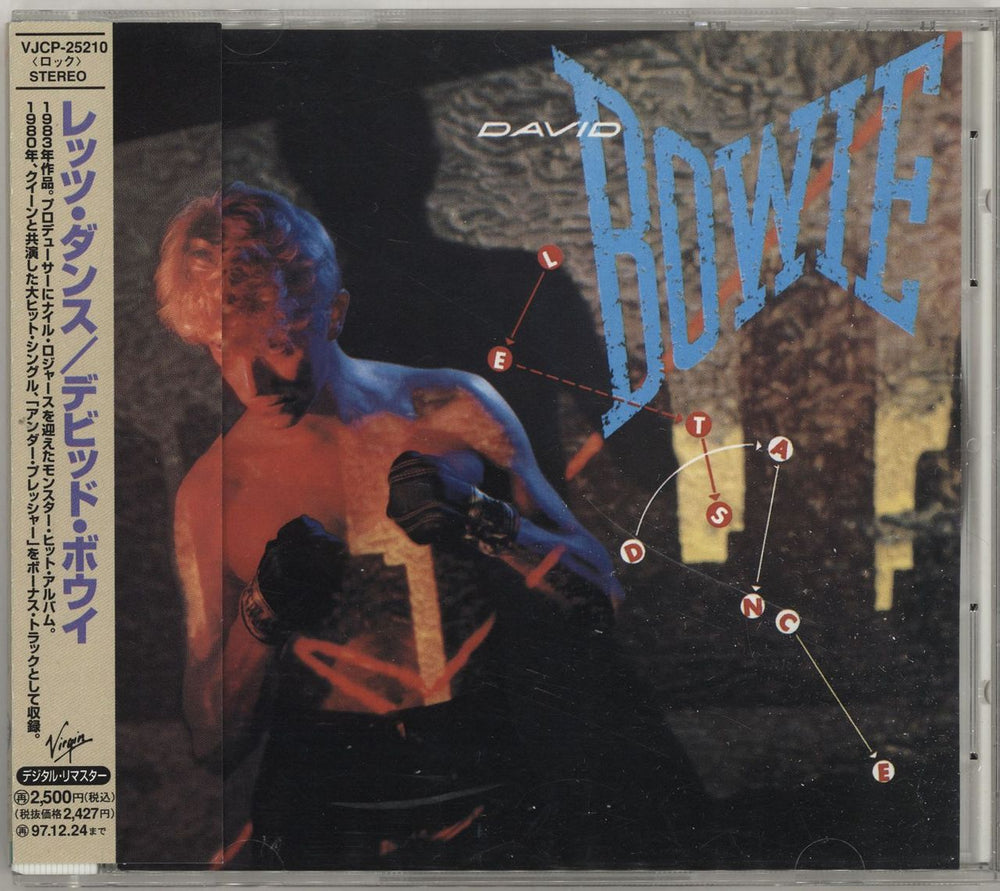 David Bowie Let's Dance Japanese CD album (CDLP) VJCP-25210