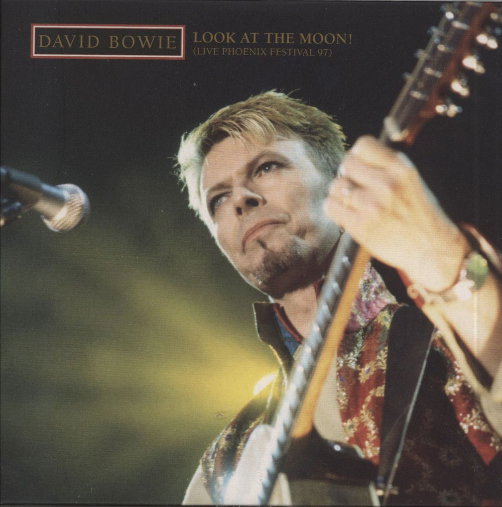 David Bowie Look At The Moon! (Live Phoenix Festival 97) UK 2 CD album set (Double CD) DBBLACD95994