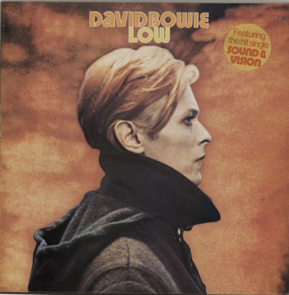 David Bowie Low - 1st + Insert + Stickers UK vinyl LP album (LP record) PL12030