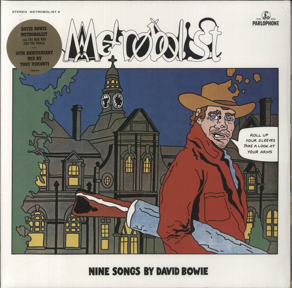 David Bowie Metrobolist - 50th Anniversary Mix - Black Vinyl UK vinyl LP album (LP record) METROBOLIST6