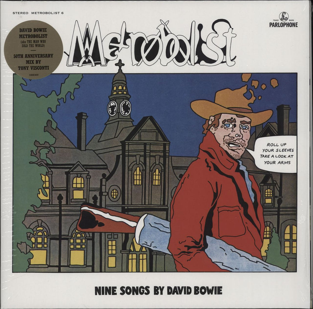 David Bowie Metrobolist - 50th Anniversary Mix - White Vinyl UK vinyl LP album (LP record) METROBOLIST6