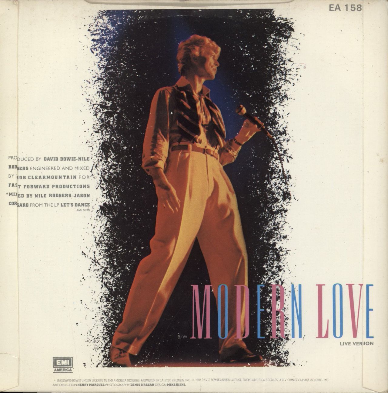 David Bowie Modern Love - solid UK 7