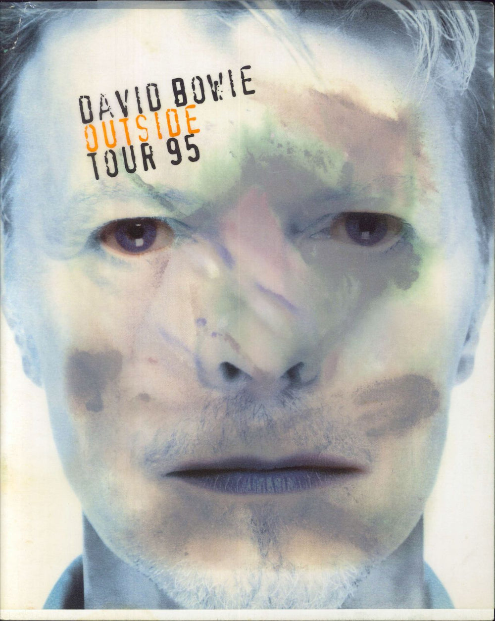 David Bowie Outside Tour 95 + Ticket Stub UK tour programme TOUR PROGRAMME