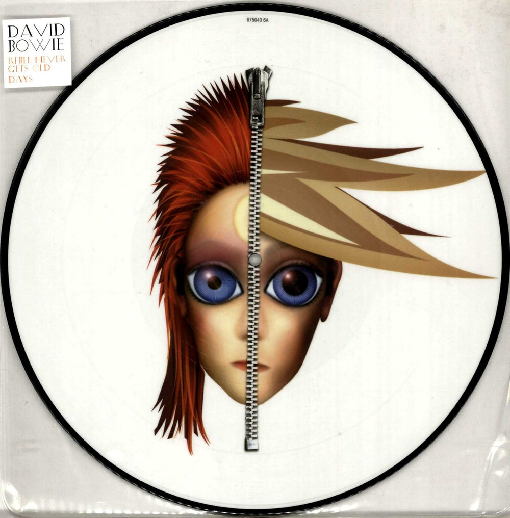 David Bowie Rebel Never Gets Old UK 12" vinyl picture disc (12 inch picture record) 6750406