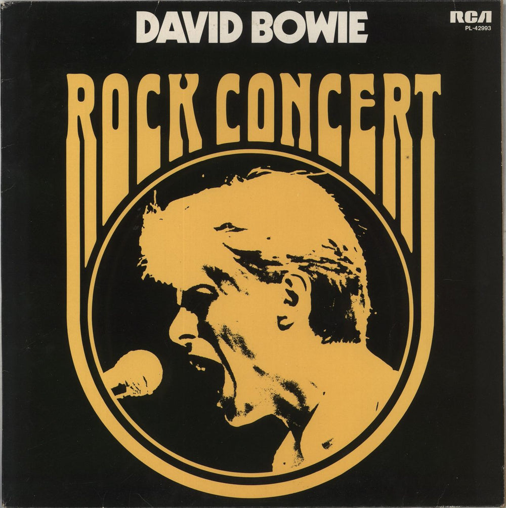 David Bowie Rock Concert - EX Dutch vinyl LP album (LP record) PL-42993