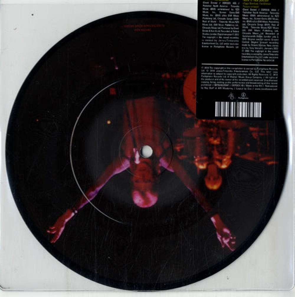 David Bowie Rock 'n' Roll Suicide - RSD14 - Sealed UK 7" vinyl picture disc (7 inch picture disc single) BOW7PRO602656