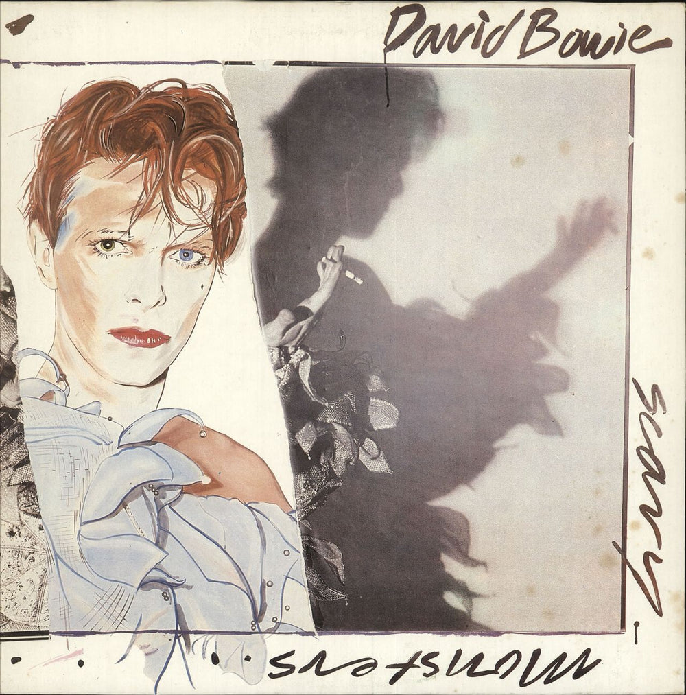 David Bowie Scary Monsters Italian vinyl LP album (LP record) PL13647