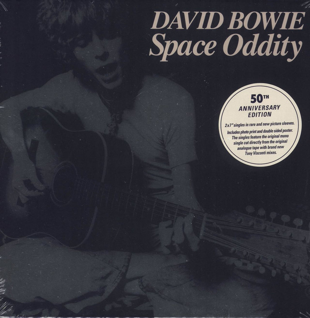 David Bowie Space Oddity (50th Anniversary Edition) - Sealed Box UK 7" single box set DBSO72019