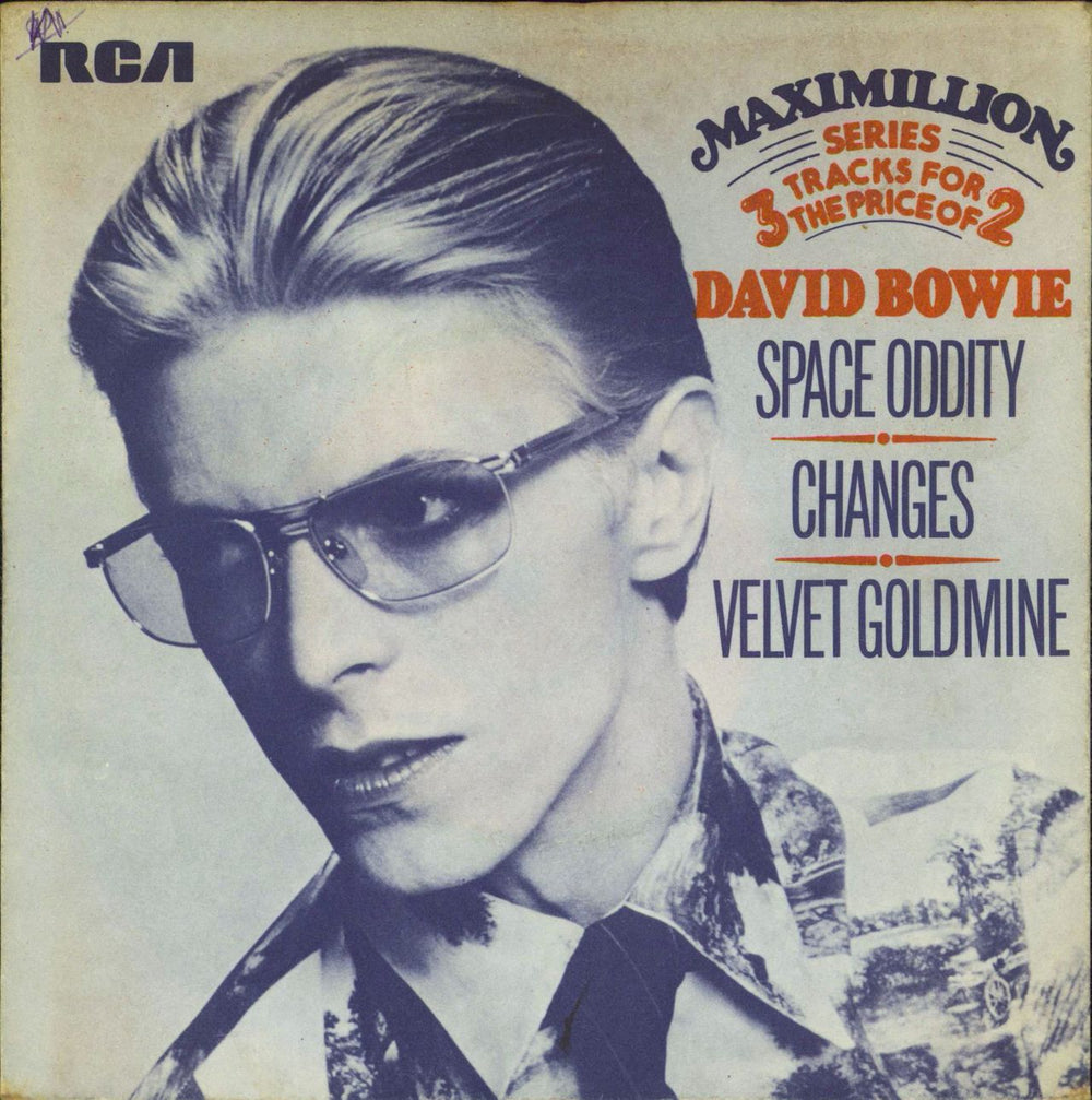 David Bowie Space Oddity - P/S - EX UK 7" vinyl single (7 inch record / 45) RCA2593