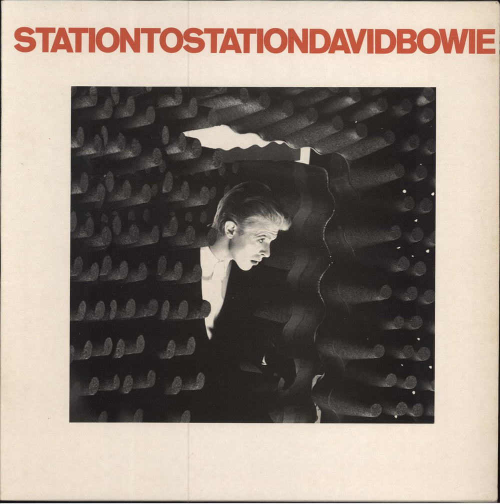 David Bowie Station To Station - 1st - VG + Insert UK vinyl LP album (LP record) APL1-1327