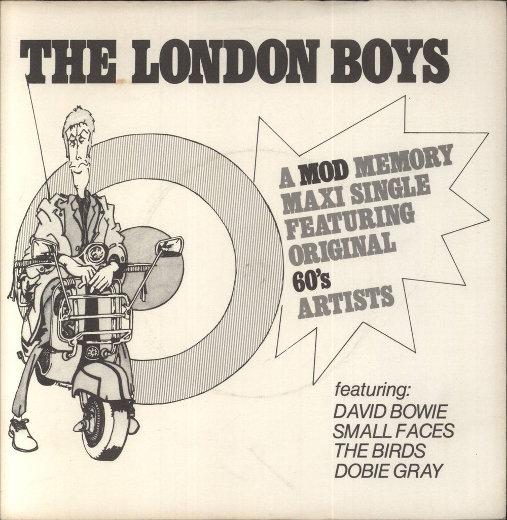 David Bowie The London Boys - A Label UK Promo 7" vinyl single (7 inch record / 45) FR13864
