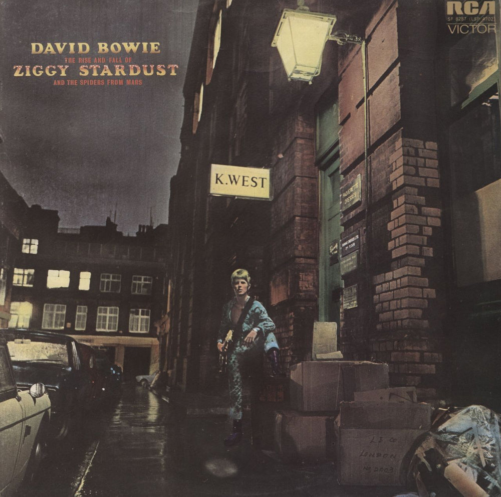 David Bowie The Rise And Fall Of Ziggy Stardust - 2nd - EX UK vinyl LP album (LP record) SF8287