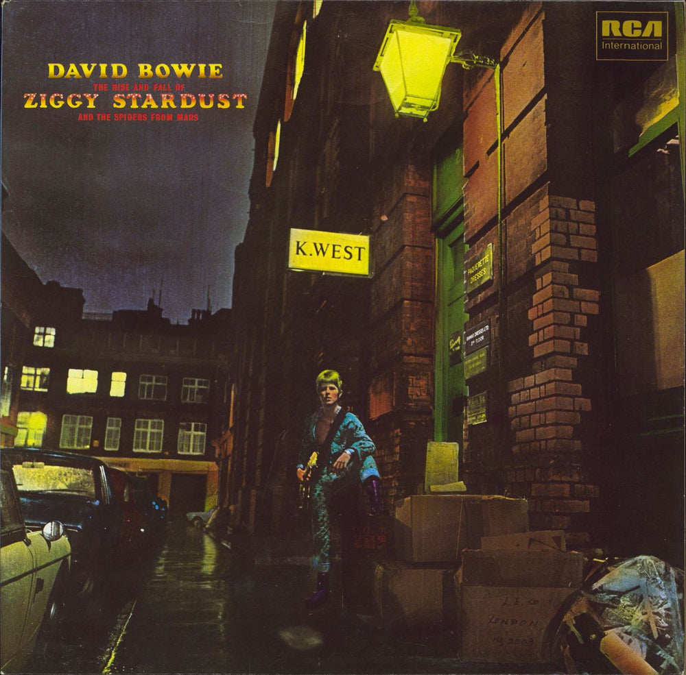 David Bowie The Rise And Fall Of Ziggy Stardust And The Spiders From Mars German vinyl LP album (LP record) NL83843