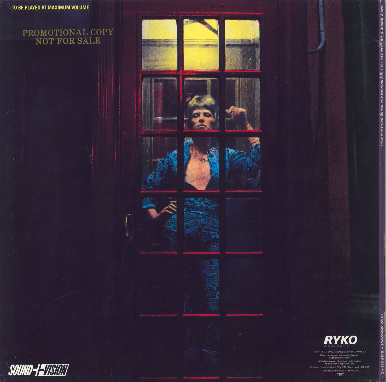 DAVID BOWIE/ZIGGY STARDUST(SF8287P) David Bowie The Rise And Fall Of Ziggy Stardust - 1st - 1E - EX UK Vinyl LP