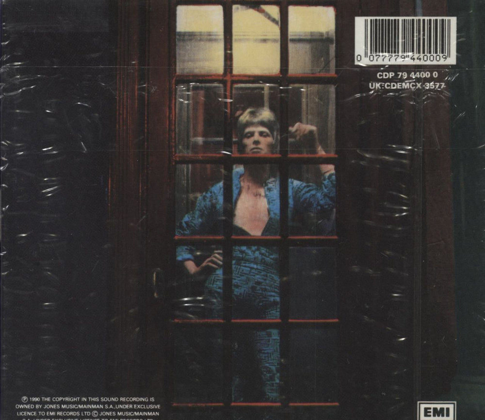 David Bowie The Rise And Fall Of Ziggy Stardust UK CD Album Box Set 077779440009