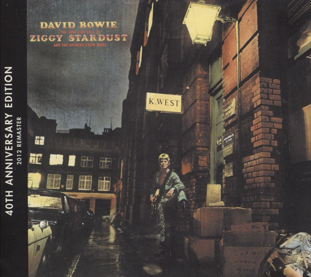 David Bowie The Rise And Fall Of Ziggy Stardust UK CD album (CDLP) DBZS40