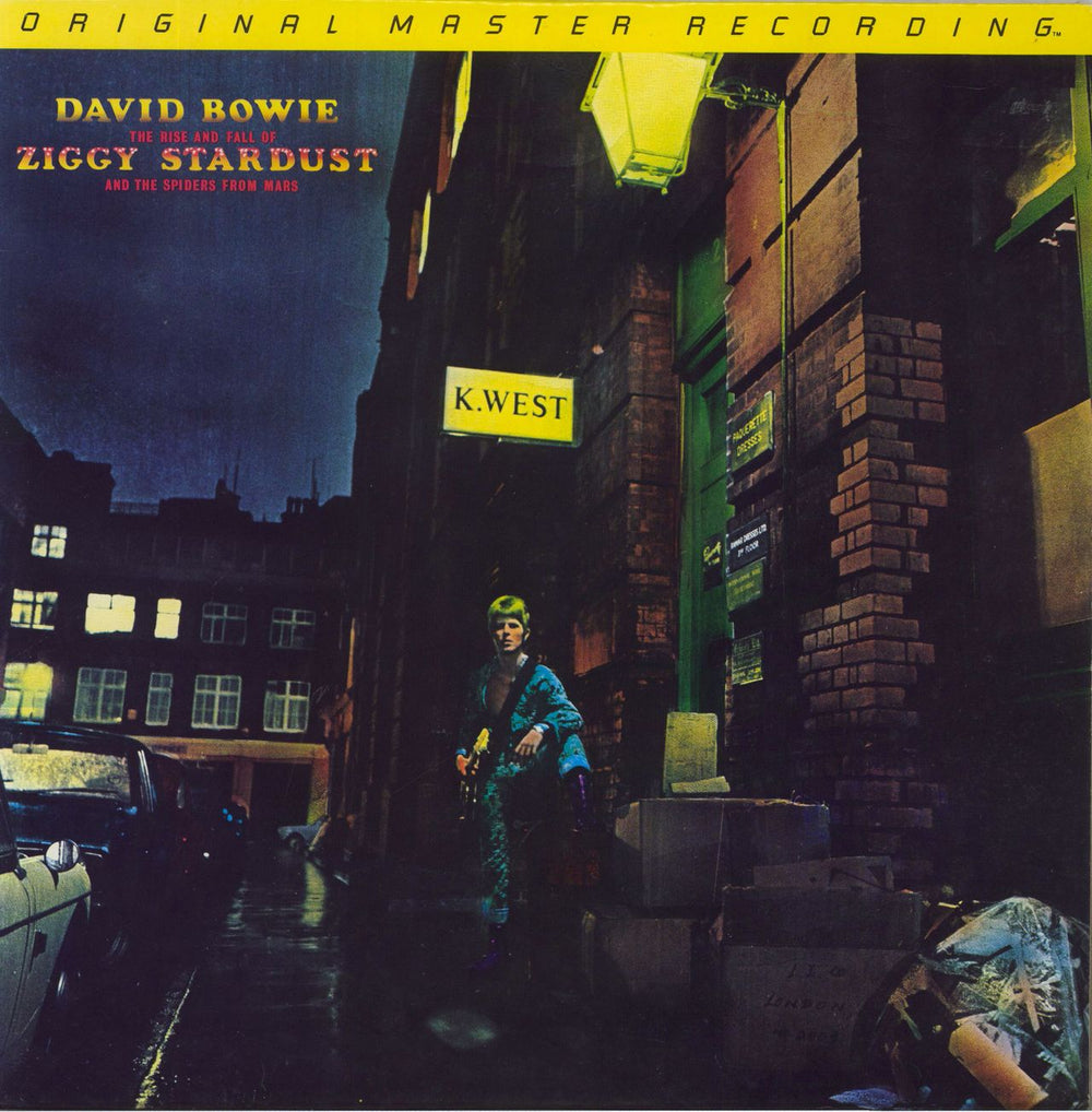 David Bowie The Rise & Fall Of Ziggy Stardust US vinyl LP album (LP record) MFSL1-064