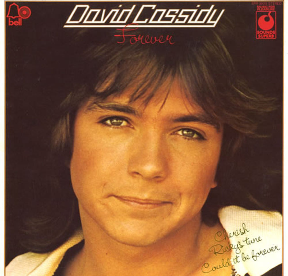 David Cassidy Forever UK vinyl LP album (LP record) SPR90079