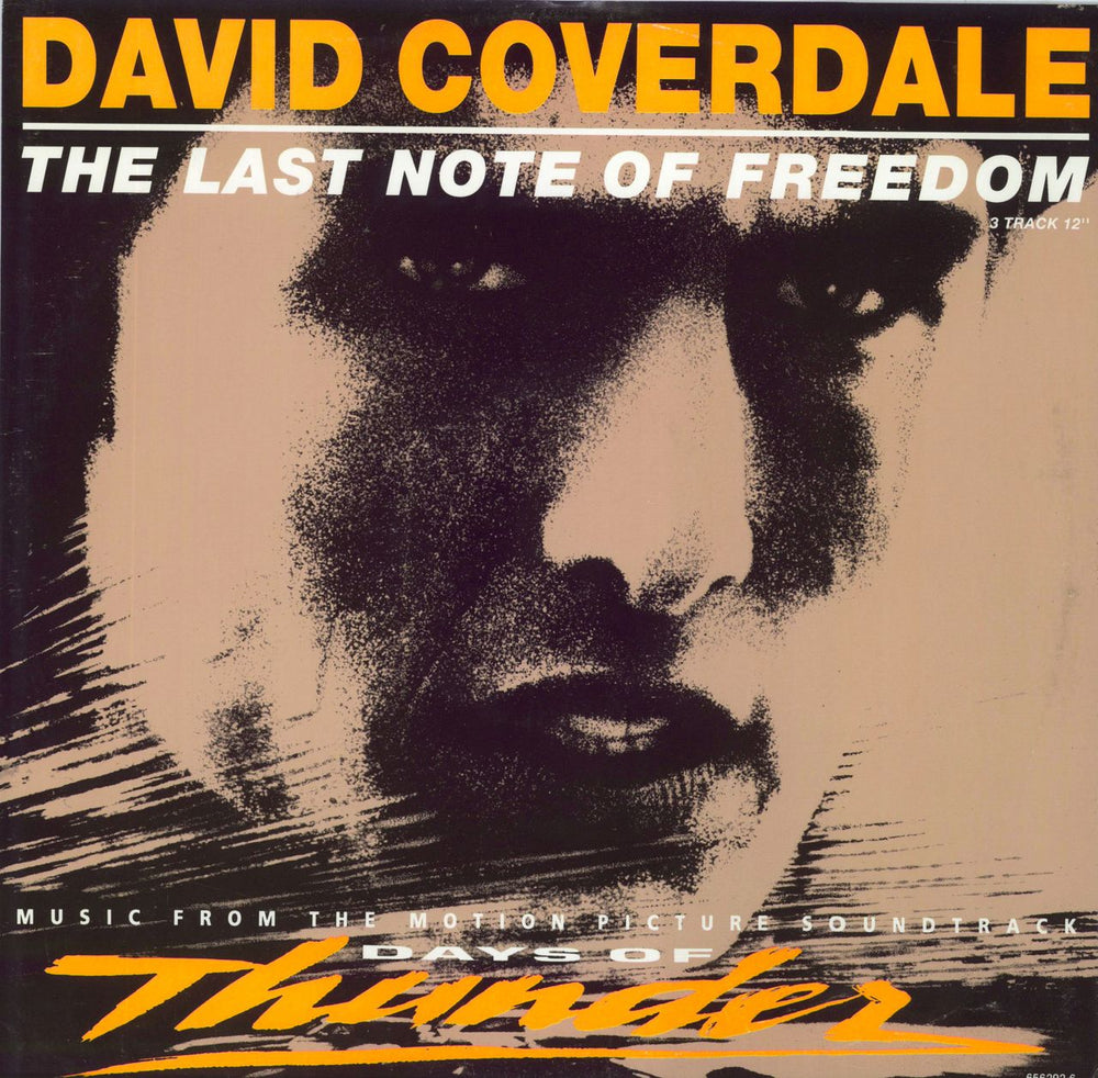 David Coverdale The Last Note Of Freedom UK 12" vinyl single (12 inch record / Maxi-single) 6562926