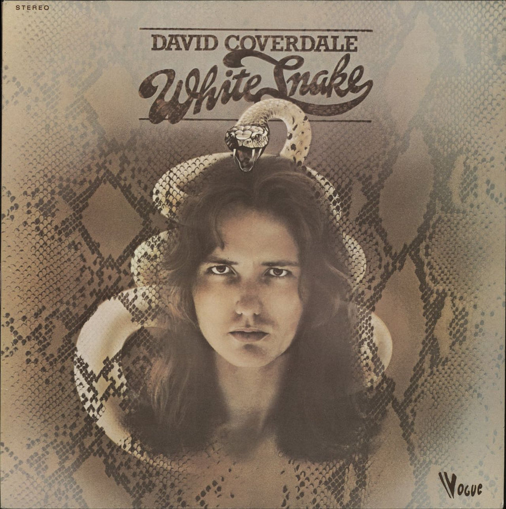 David Coverdale Whitesnake - EX French vinyl LP album (LP record) LDA.20257
