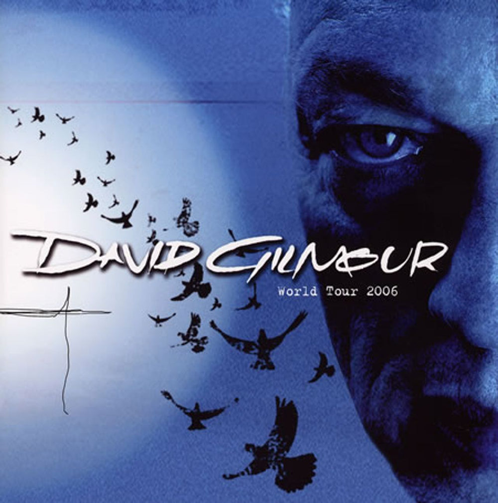 David Gilmour On An Island World Tour 2006 UK tour programme TOUR PROGRAMME